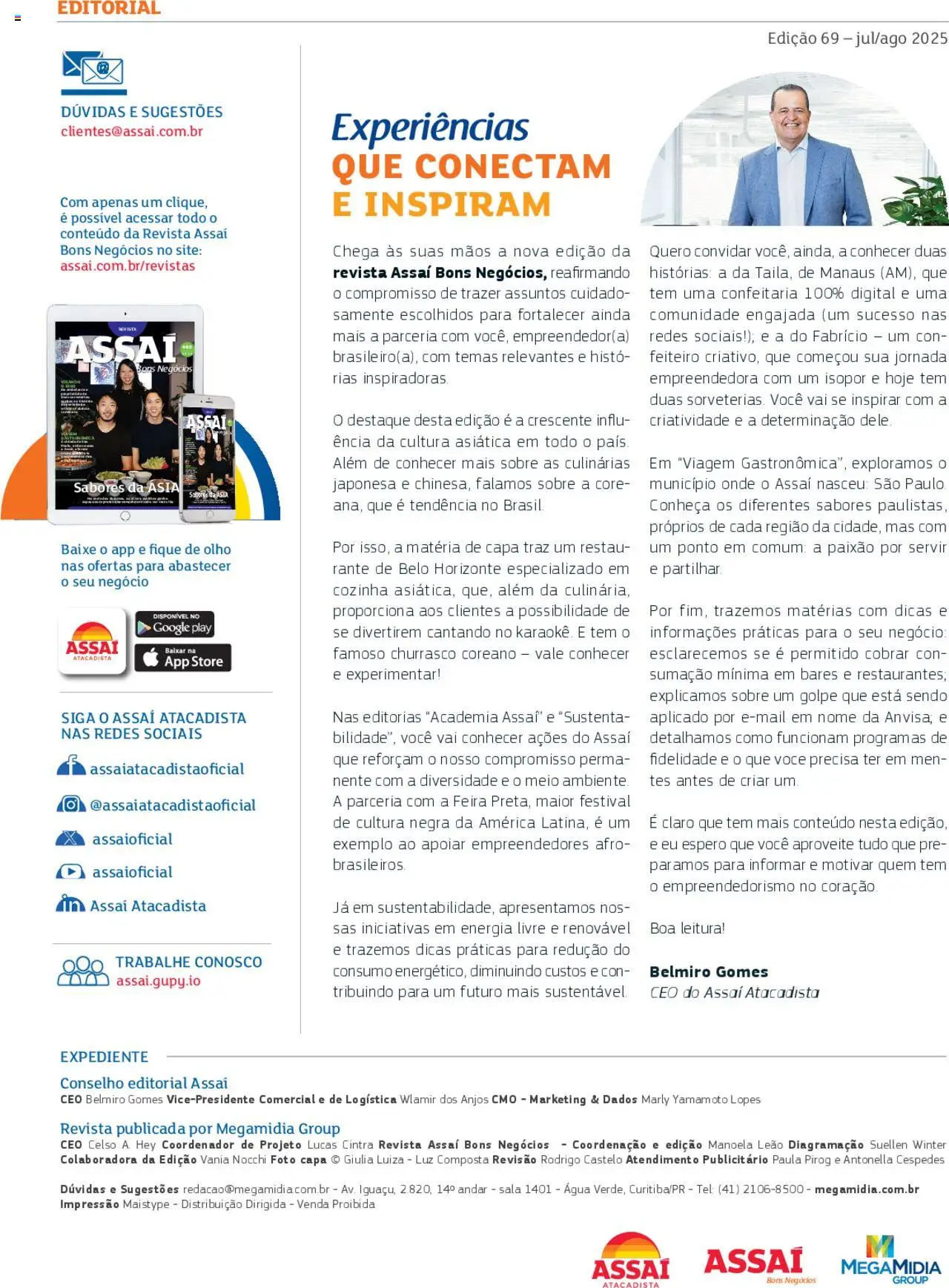 Assaí Atacadista Folheto - válido de 01.07.2025 | Página: 3 | Produtos: Revista
