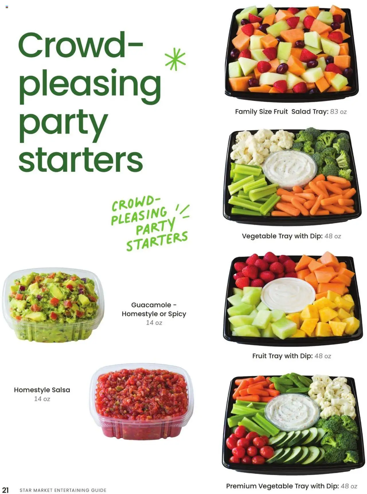 Star Market Entertaining Guide - valid from 01.01.2025 | Page: 22 | Products: Salad