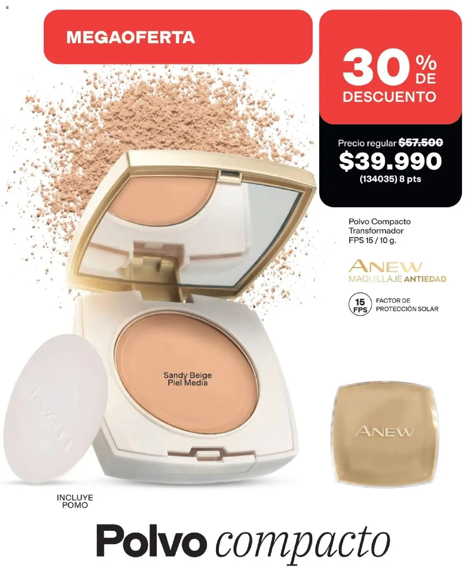 Avon revista - valida desde el 01.05.2026 | Página: 61 | Productos: Polvo compacto, Maquillaje, Polvo