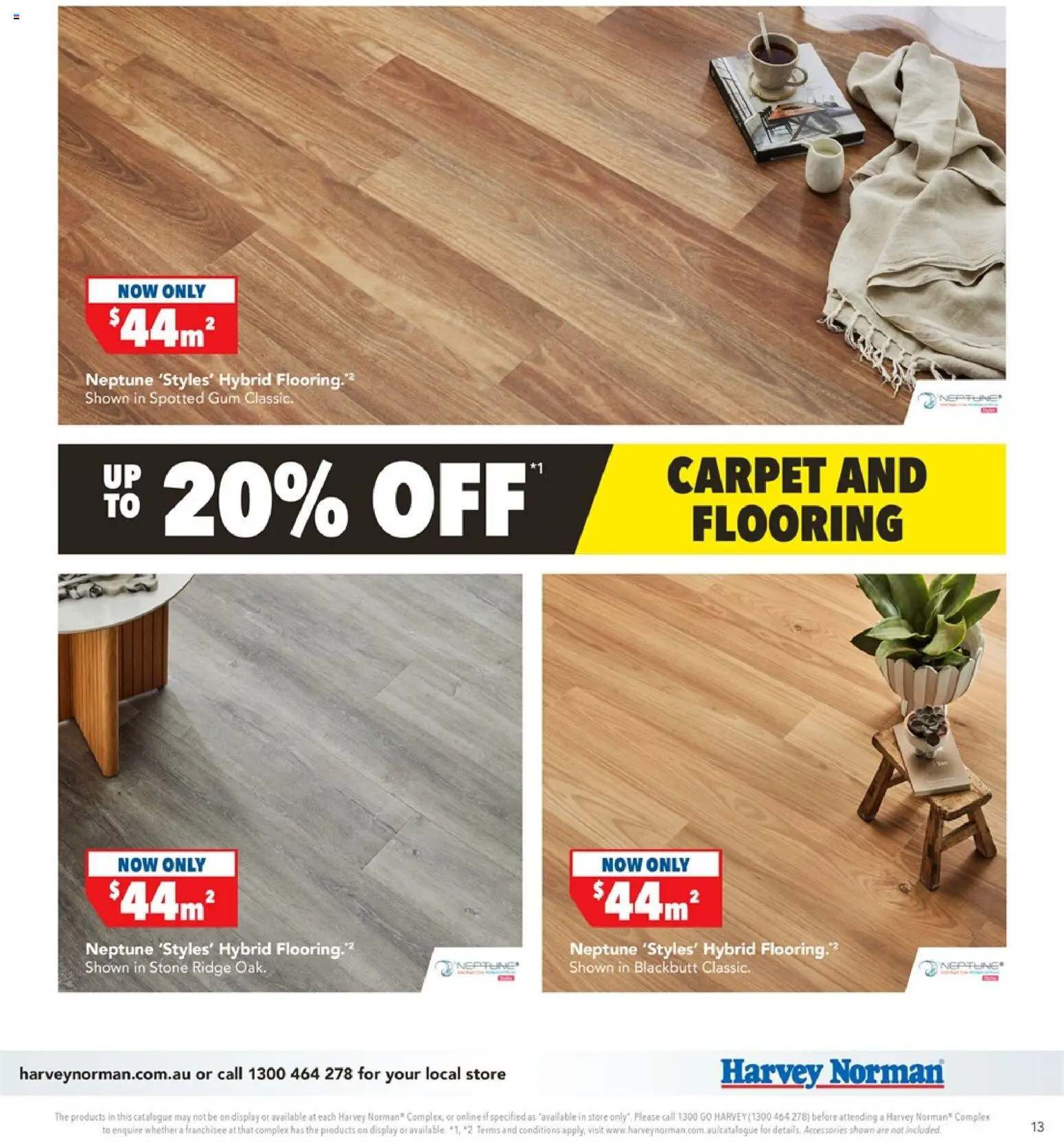 Harvey Norman catalogue - valid from 24.12.2025 | Page: 13 | Products: Carpet, Gum, Flooring, Accessories