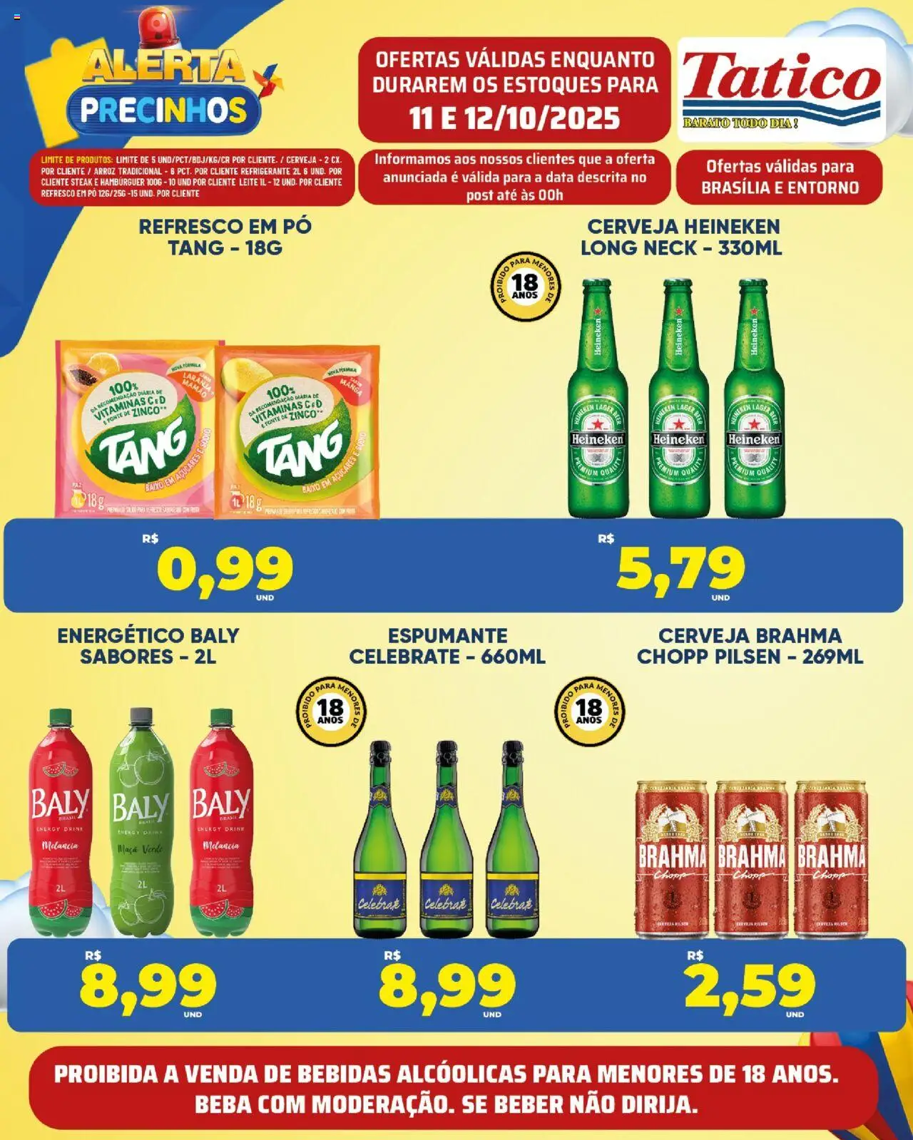 Tatico Folheto - válido de 11.10.2025 | Página: 16 | Produtos: Energético, Cerveja Heineken, Heineken, Refrigerante