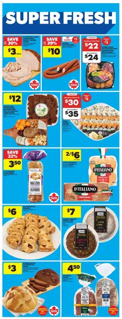 Preview of Real Canadian Superstore weekly flyer / circulaire from shop Real Canadian Superstore valid from 26.03.2026 | Page: 18 | Products: PC, Cheese, Bread, Coffee