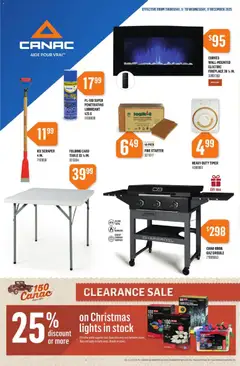 Preview of Canac weekly flyer from shop Canac valid from 11.12.2025