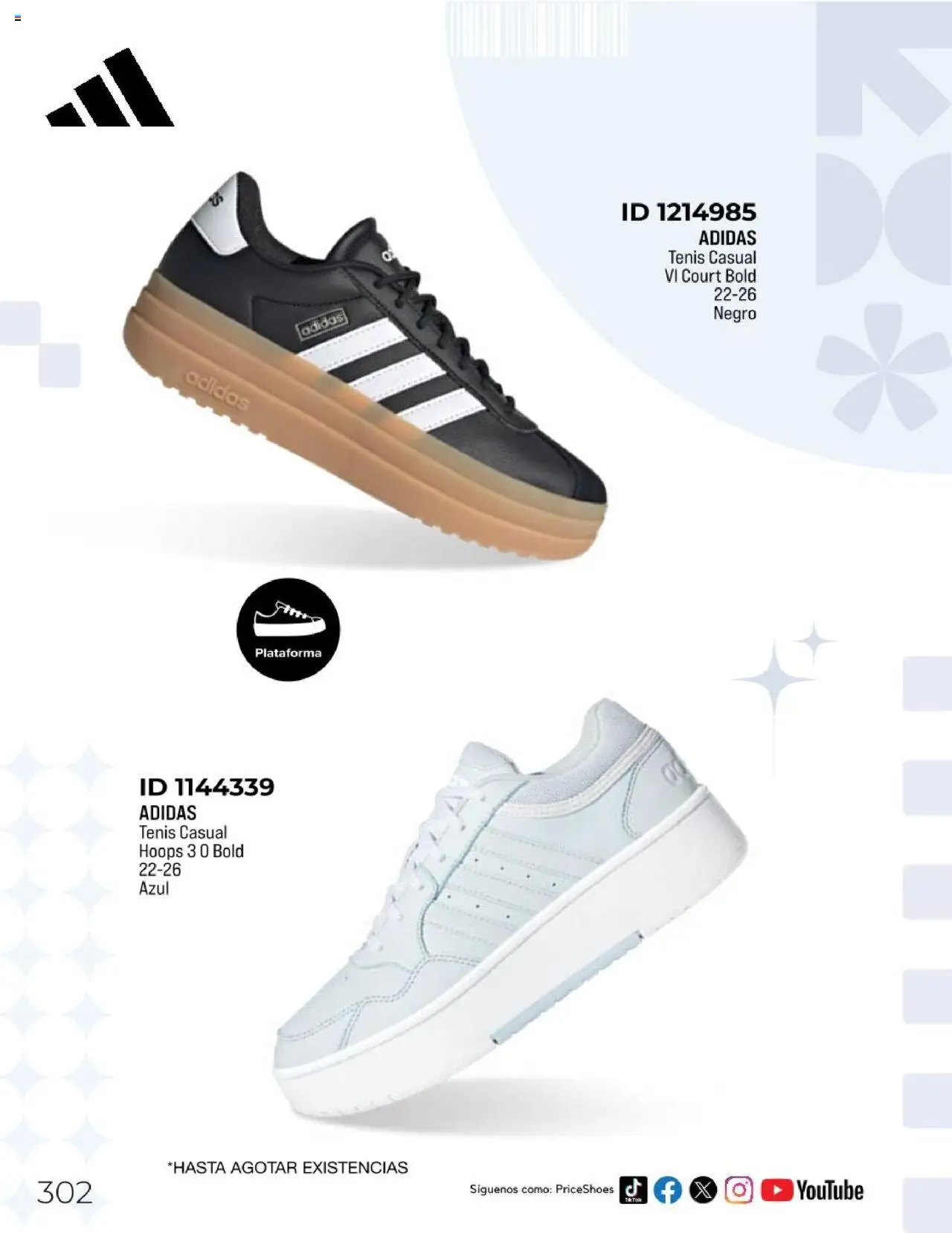Nuevas ofertas de Price Shoes válidas en toda la República Mexicana desde el 05.05.2025. ¡Encuentra las mejores ofertas en Price Shoes catálogo Todo En 1 2025! | Página: 300 | Productos: Tenis