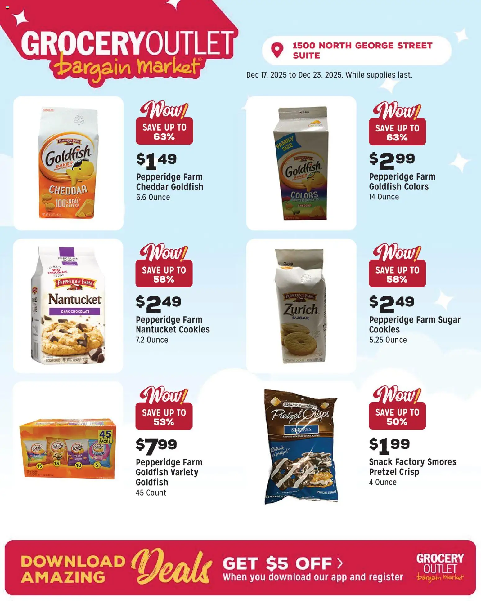 Grocery Outlet Weekly Ad - PA - valid from 17.12.2025 | Page: 7 | Products: Chocolate, Cookies, Sugar