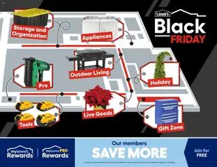 Preview of Lowe's weekly ads valid from 28.11.2025