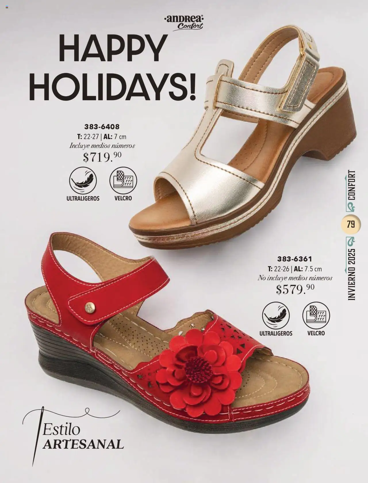 Nuevas ofertas de Andrea válidas en toda la República Mexicana desde el 13.10.2025. ¡Encuentra las mejores ofertas en Andrea - Catálogo Invierno! | Página: 79