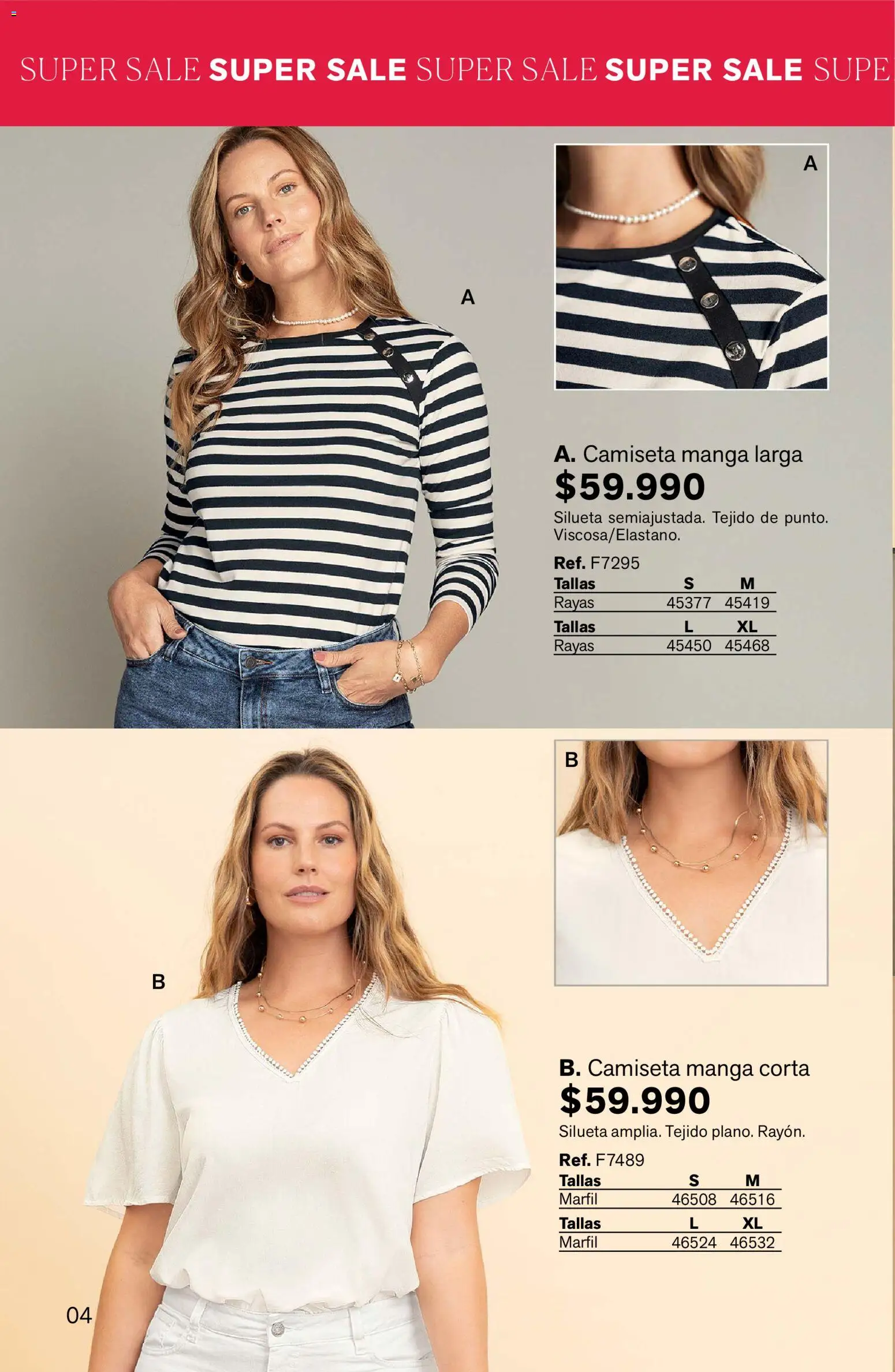 Leonisa revista - valida desde el 24.02.2026 | Página: 4 | Productos: Camiseta