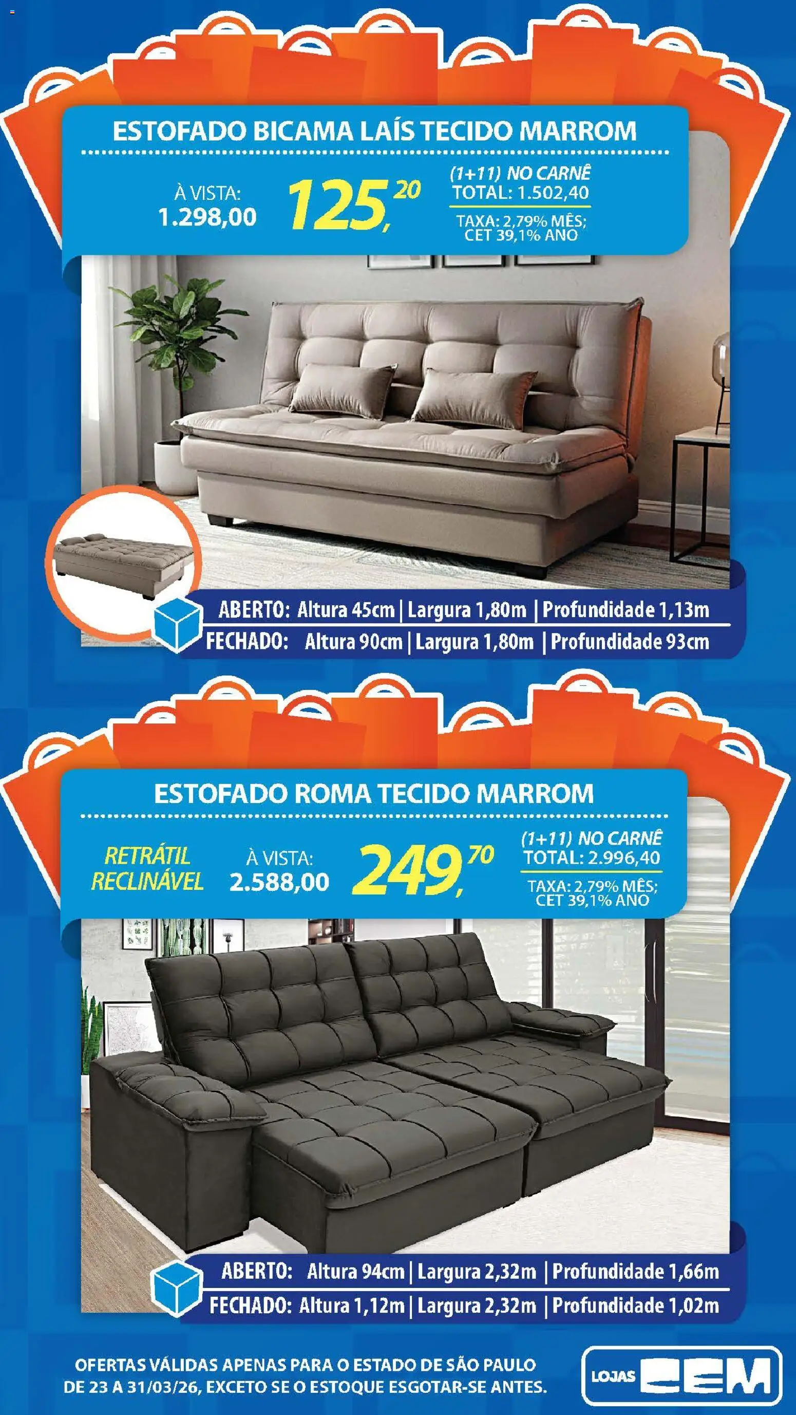 Lojas Cem Folheto - válido de 23.03.2026 | Página: 91