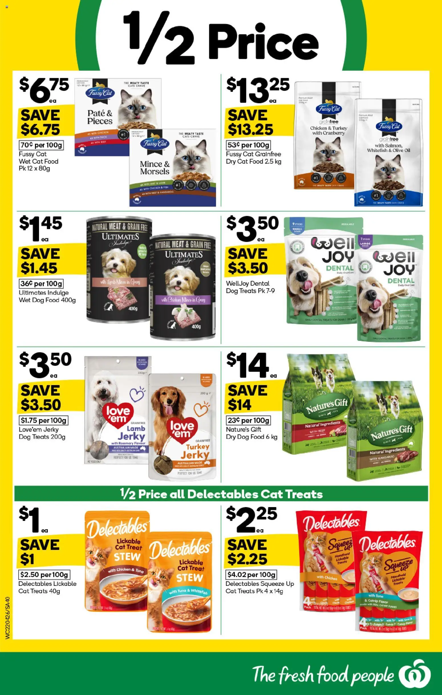 Woolworths catalogue - valid from 22.04.2026 | Page: 40 | Products: Lamb, Fish, Meat, Tuna