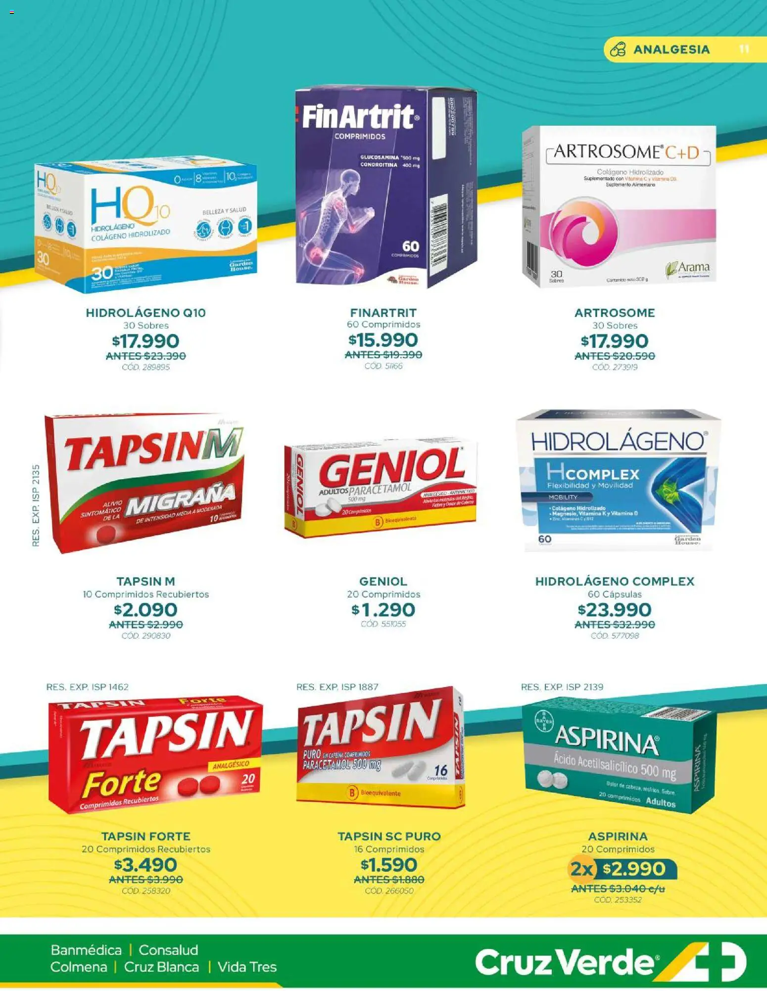 Cruz Verde - Ahorro Prevención │ válido desde el 01.04.2026 | Página: 11