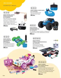 Vista previa de El Corte Inglés catálogo Juguetes, nuevo folleto de la tienda, válido en México a partir del 27.10.2025 | Página: 344 | Productos: Radio, Neumáticos, Juego, Sobre