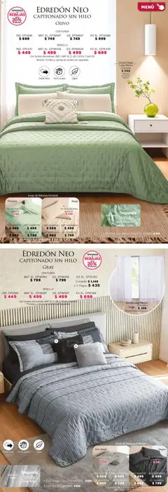 Vista previa de Colchas Concord catálogo, nuevo folleto de la tienda, válido en México a partir del 01.02.2026 | Página: 24