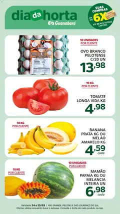 Supermercado Guanabara - Ofertas da semana - Pré-Visualização do folheto da loja Supermercado Guanabara, válido de 24.03.2026