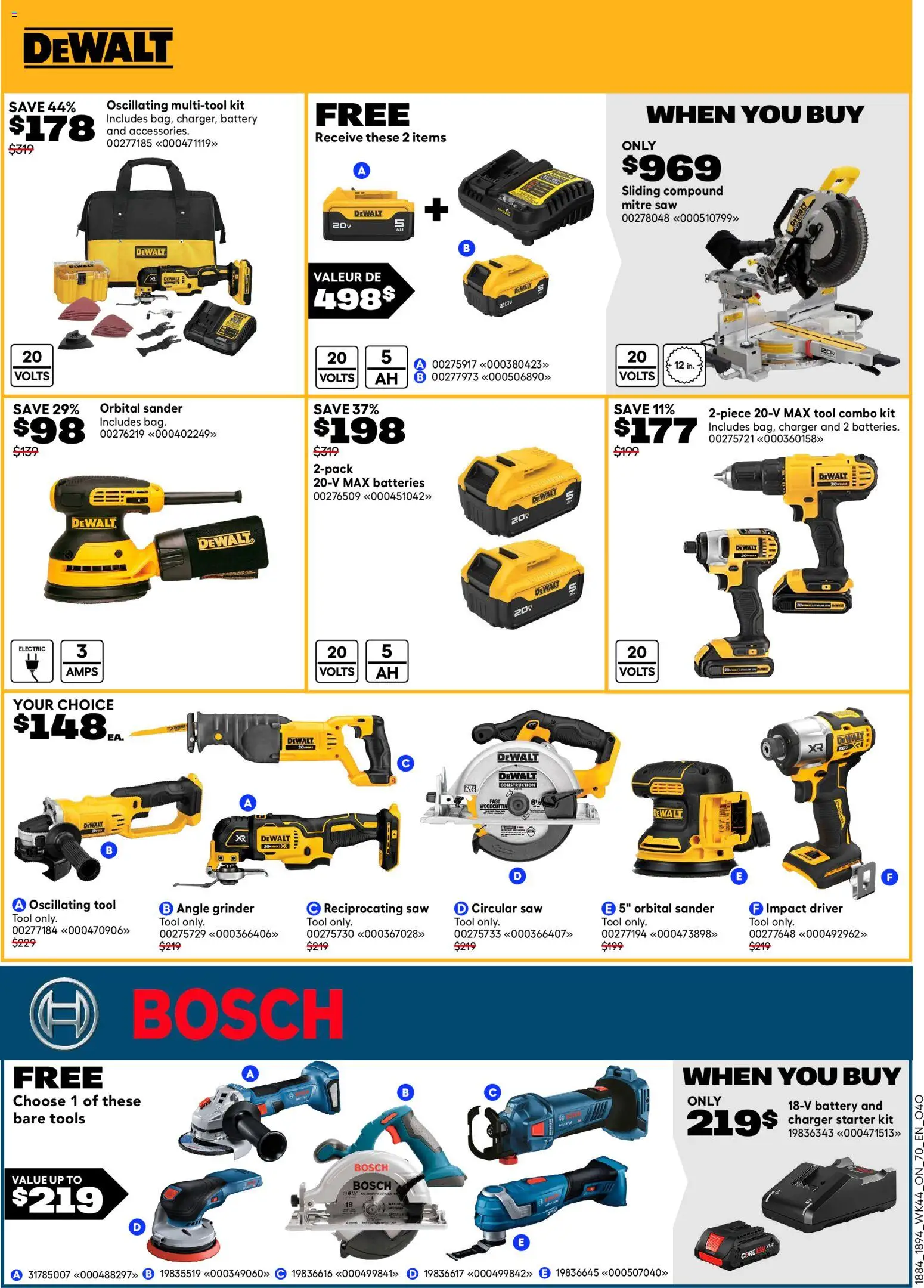 Rona flyer valid from 27.11.2025 | Page: 6 | Products: Grinder, Battery