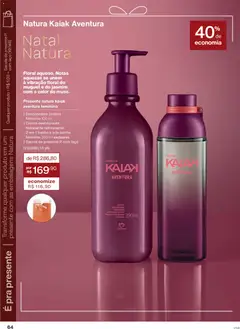 Natura - Ciclo 18/2025 - Pré-Visualização do folheto da loja Natura, válido de 30.10.2025 | Página: 64