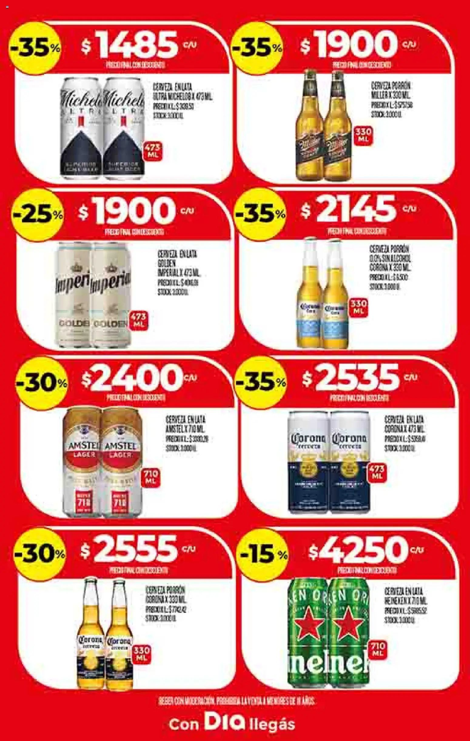 Supermercado DIA Ofertas │ válido desde el 29.10.2025 | Página: 19 | Productos: Cerveza