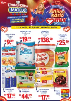 Mateus - Ofertas Transforma Mateus - Pré-Visualização do folheto da loja Mateus, válido de 11.08.2025
