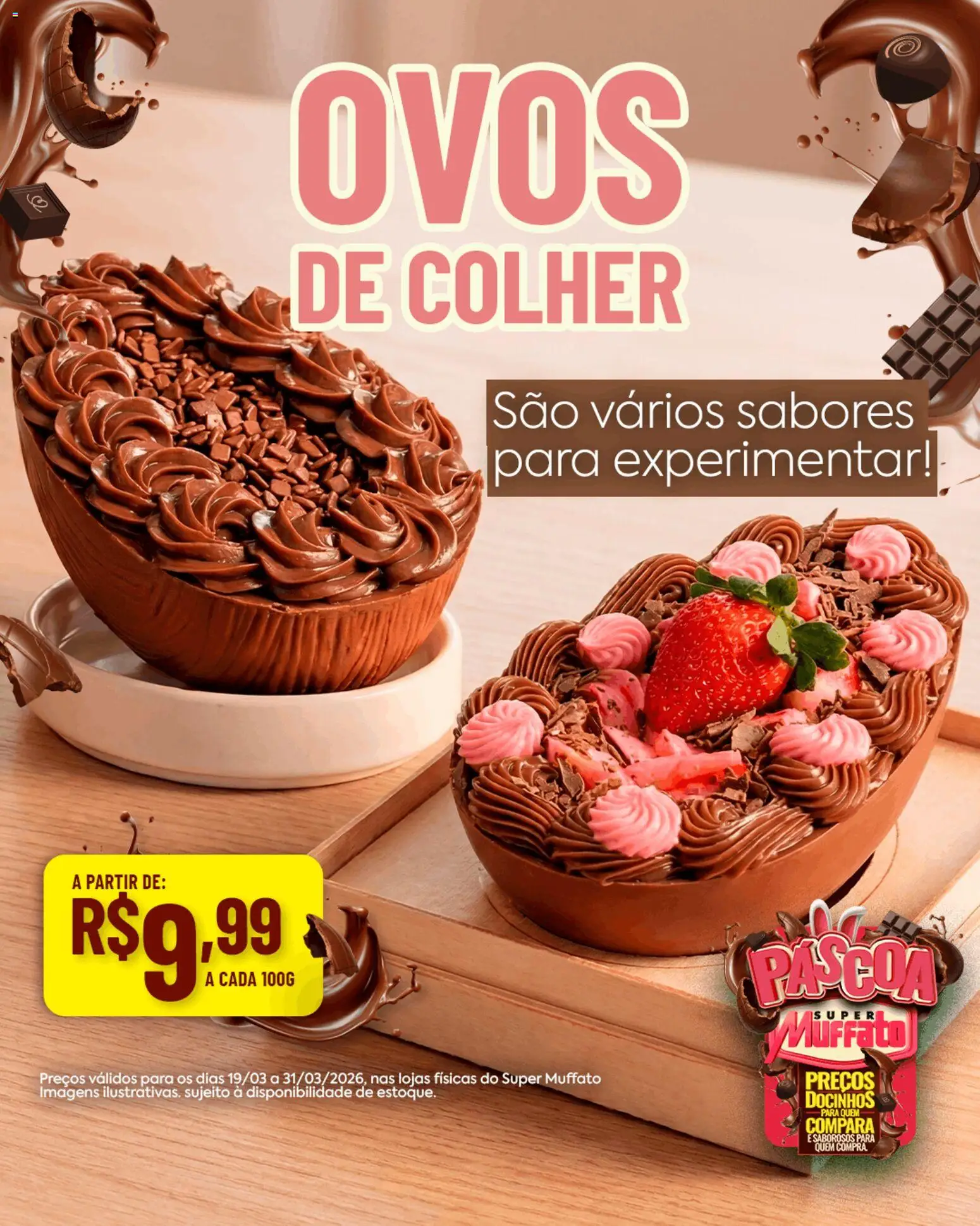 Super Muffato Folheto - válido de 19.03.2026 | Página: 1 | Produtos: Ovos