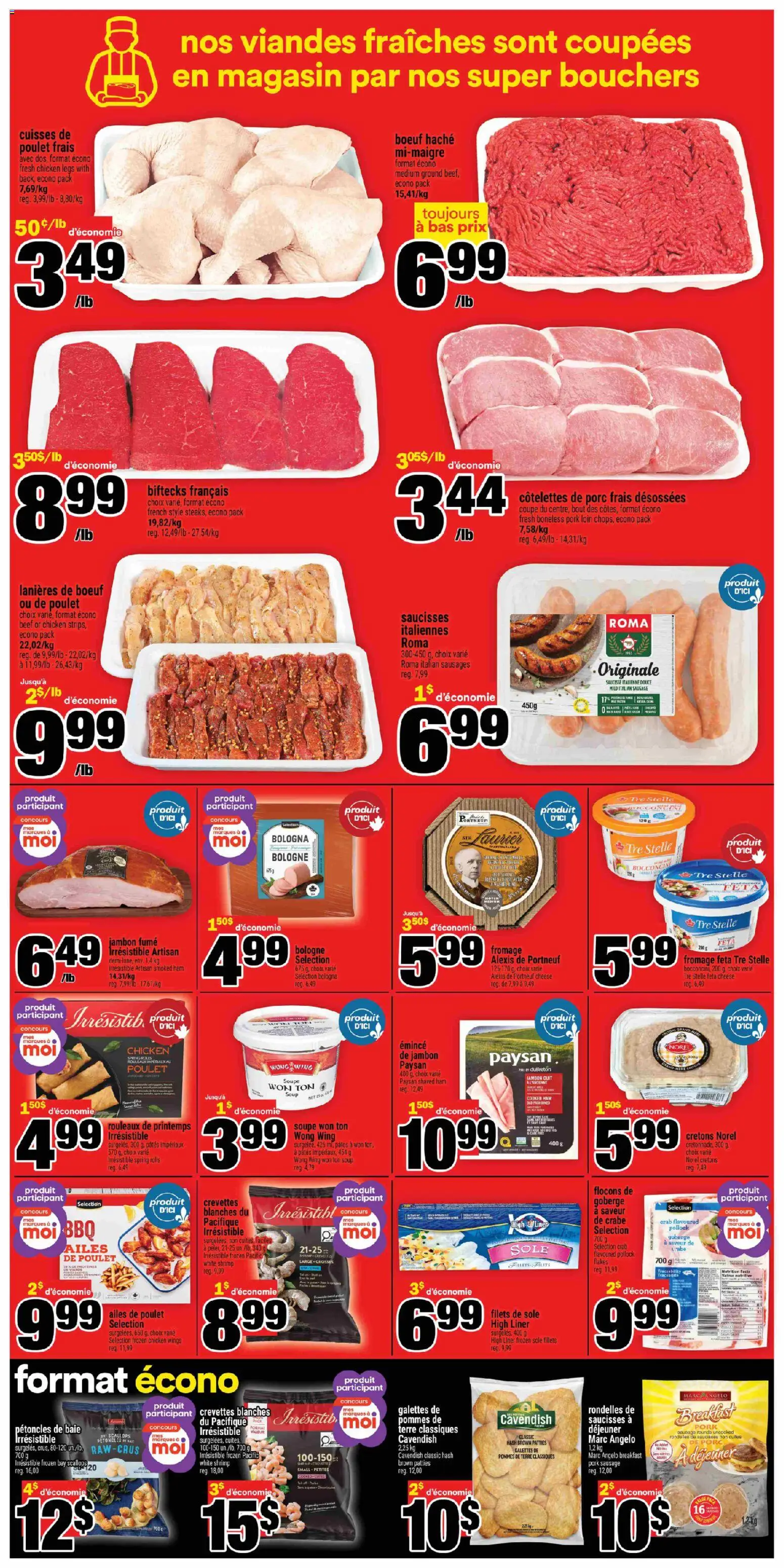 Super C flyer valid from 19.02.2026 | Page: 6 | Products: Beef, Chicken wings, Fan, Chicken