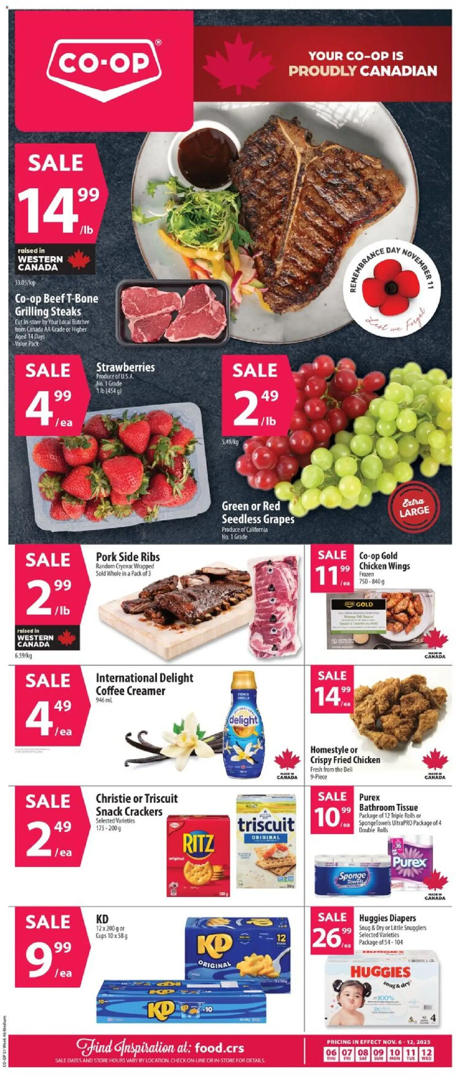 Co-op Food flyer valid from 06.11.2025 | Page: 1