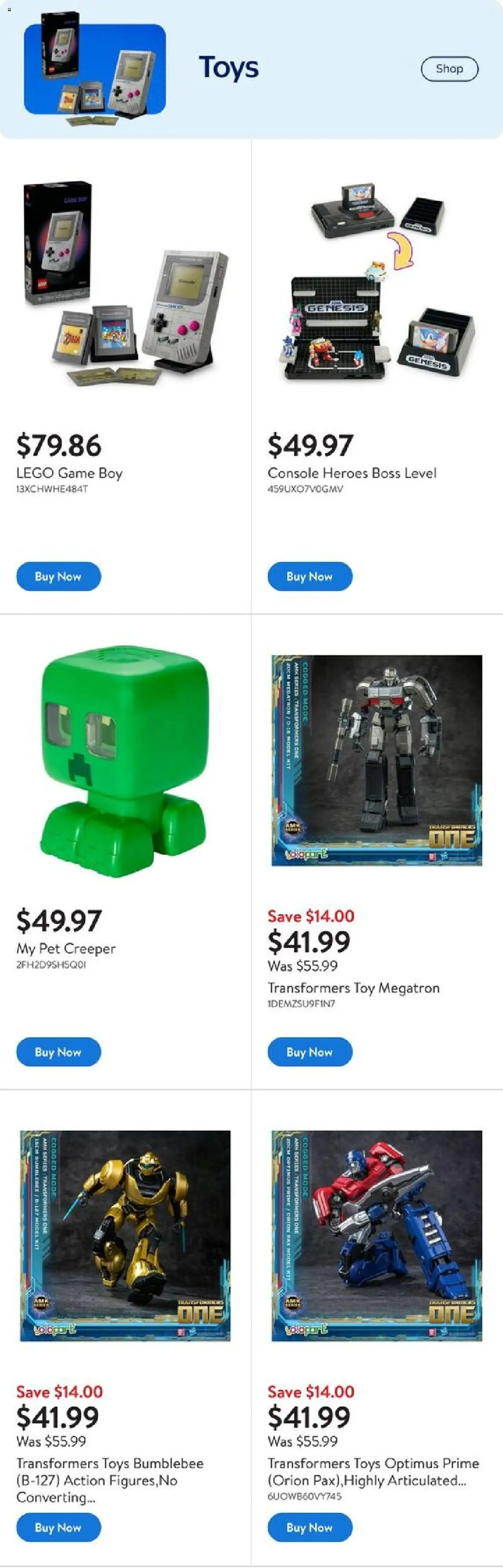Walmart flyer valid from 02.10.2025 | Page: 3 | Products: Game
