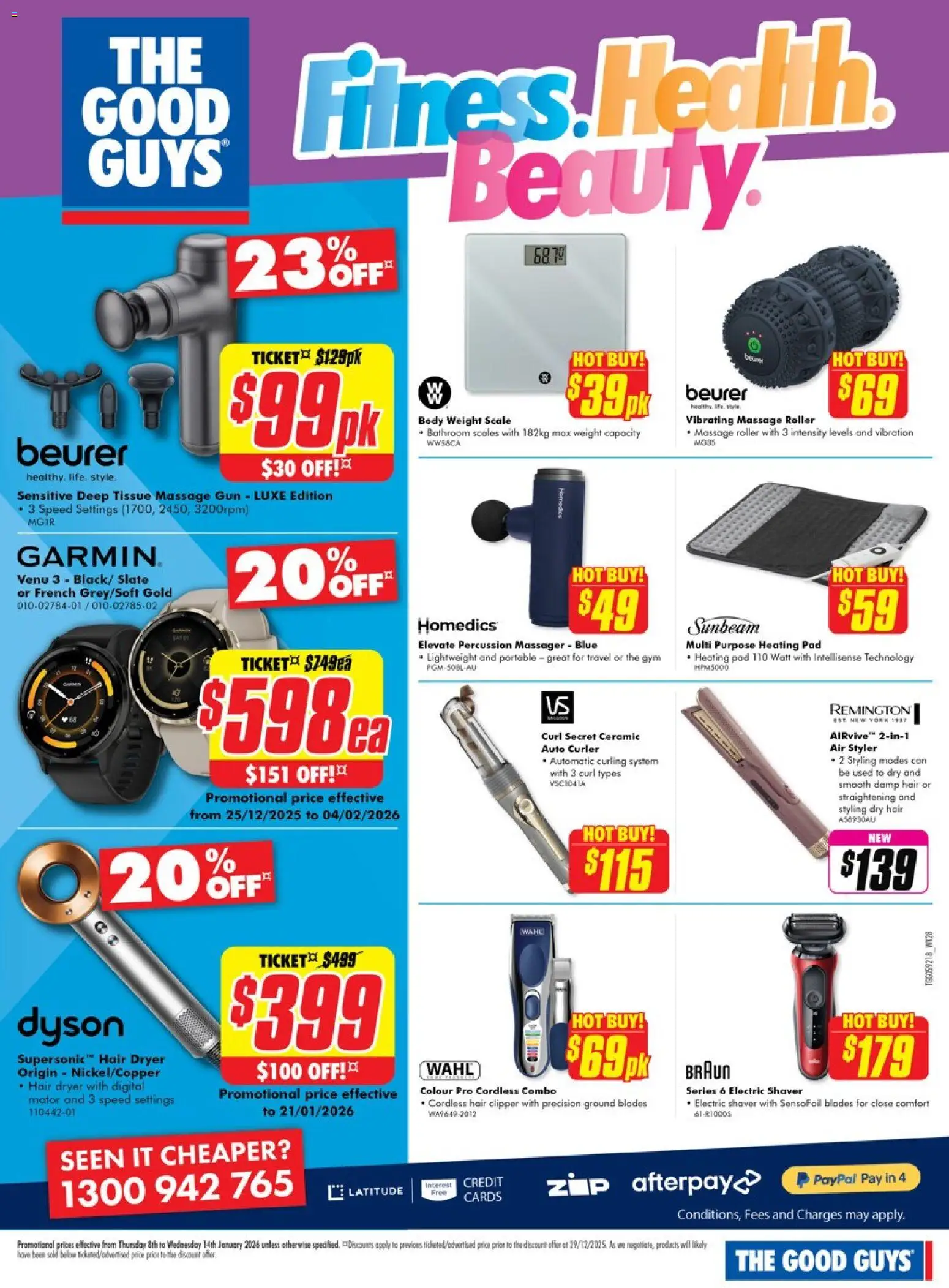 The Good Guys catalogue - valid from 07.01.2026 | Page: 6 | Products: Curling, Digital, Portable, Bathroom