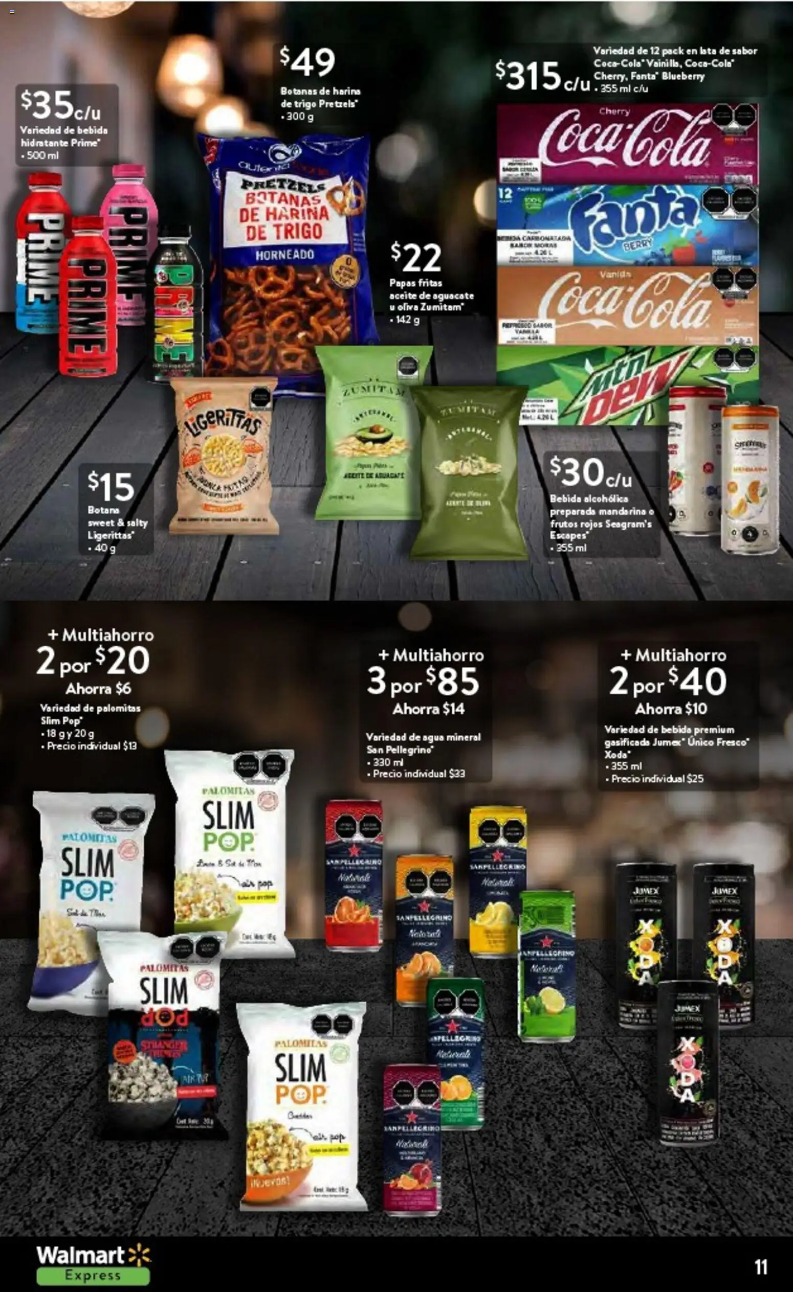 Nuevas ofertas de Walmart Express válidas en toda la República Mexicana desde el 14.10.2025. ¡Encuentra las mejores ofertas en Walmart Express folleto Halloween! | Página: 11 | Productos: Harina, Agua, Aceite, Aguacate