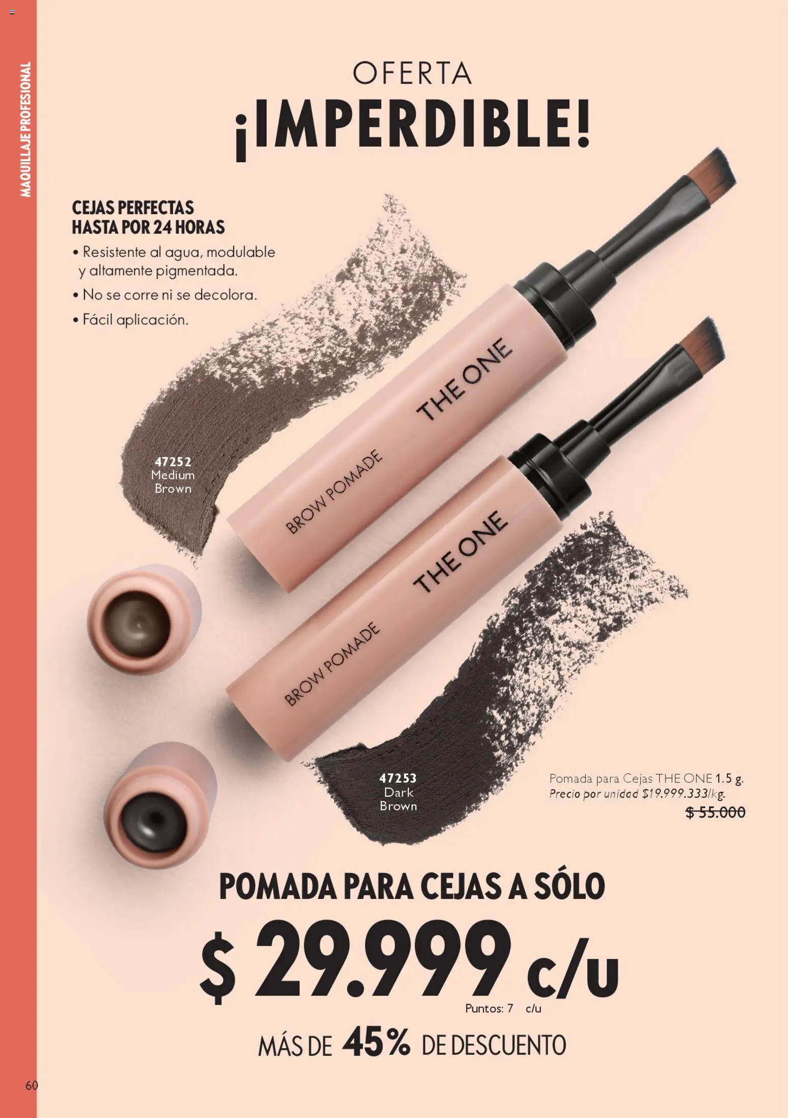 Oriflame revista - valida desde el 18.04.2026 | Página: 60 | Productos: Maquillaje