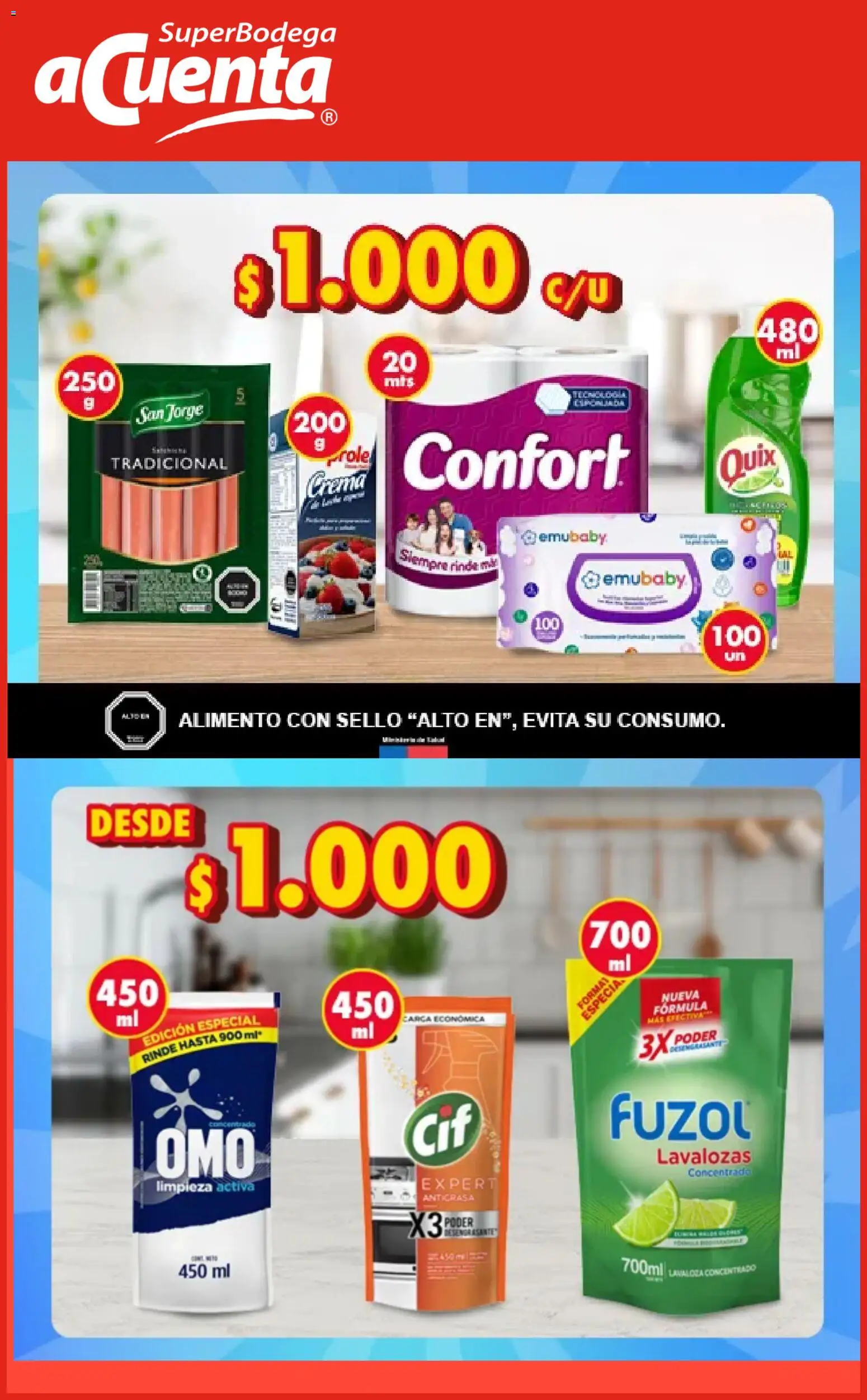 Super Bodega aCuenta ofertas  │ válido desde el 24.02.2026 | Página: 1 | Productos: Crema