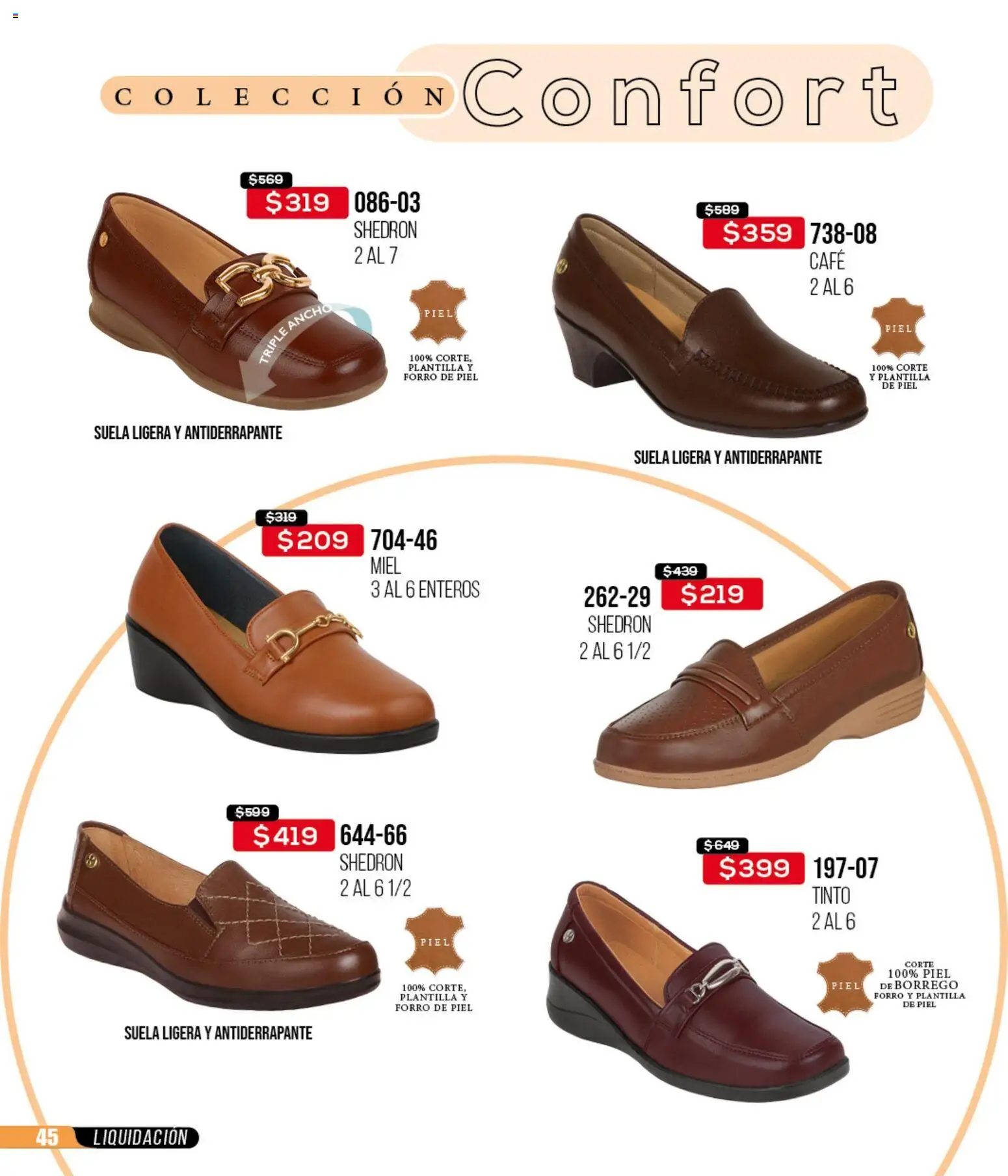 Nuevas ofertas de Cklass válidas en toda la República Mexicana desde el 18.03.2026. ¡Encuentra las mejores ofertas en Cklass catálogo Liquidación total calzado! | Página: 46 | Productos: Café