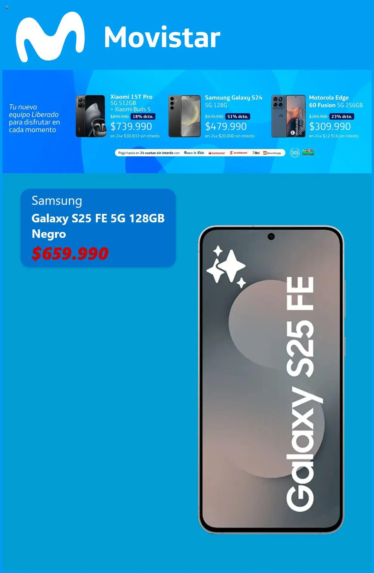 Movistar ofertas  │ válido desde el 14.10.2025 | Página: 6 | Productos: Banco