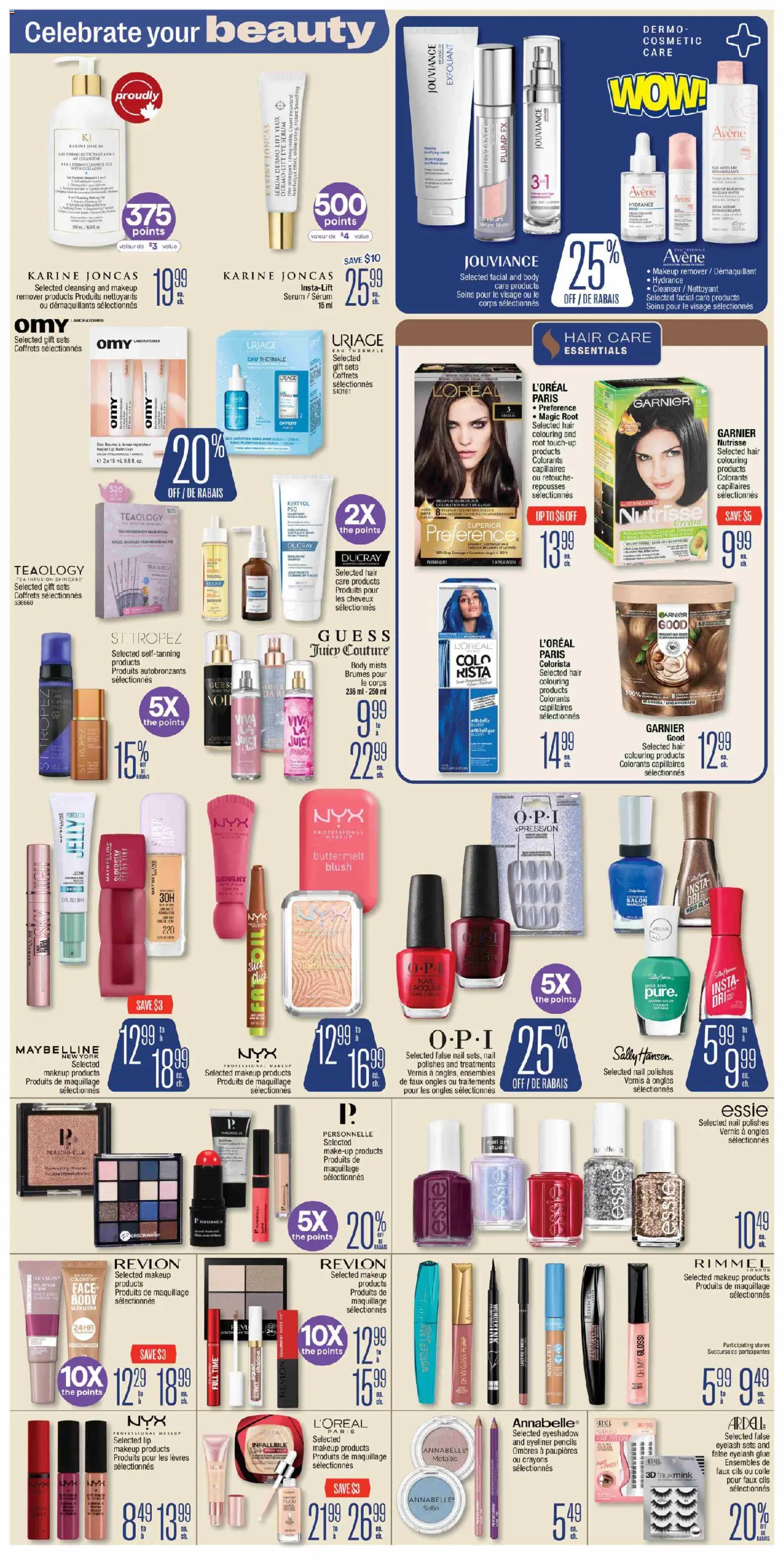 Jean Coutu flyer valid from 25.12.2025 | Page: 4 | Products: Tea, Cream, Blush, Makeup remover