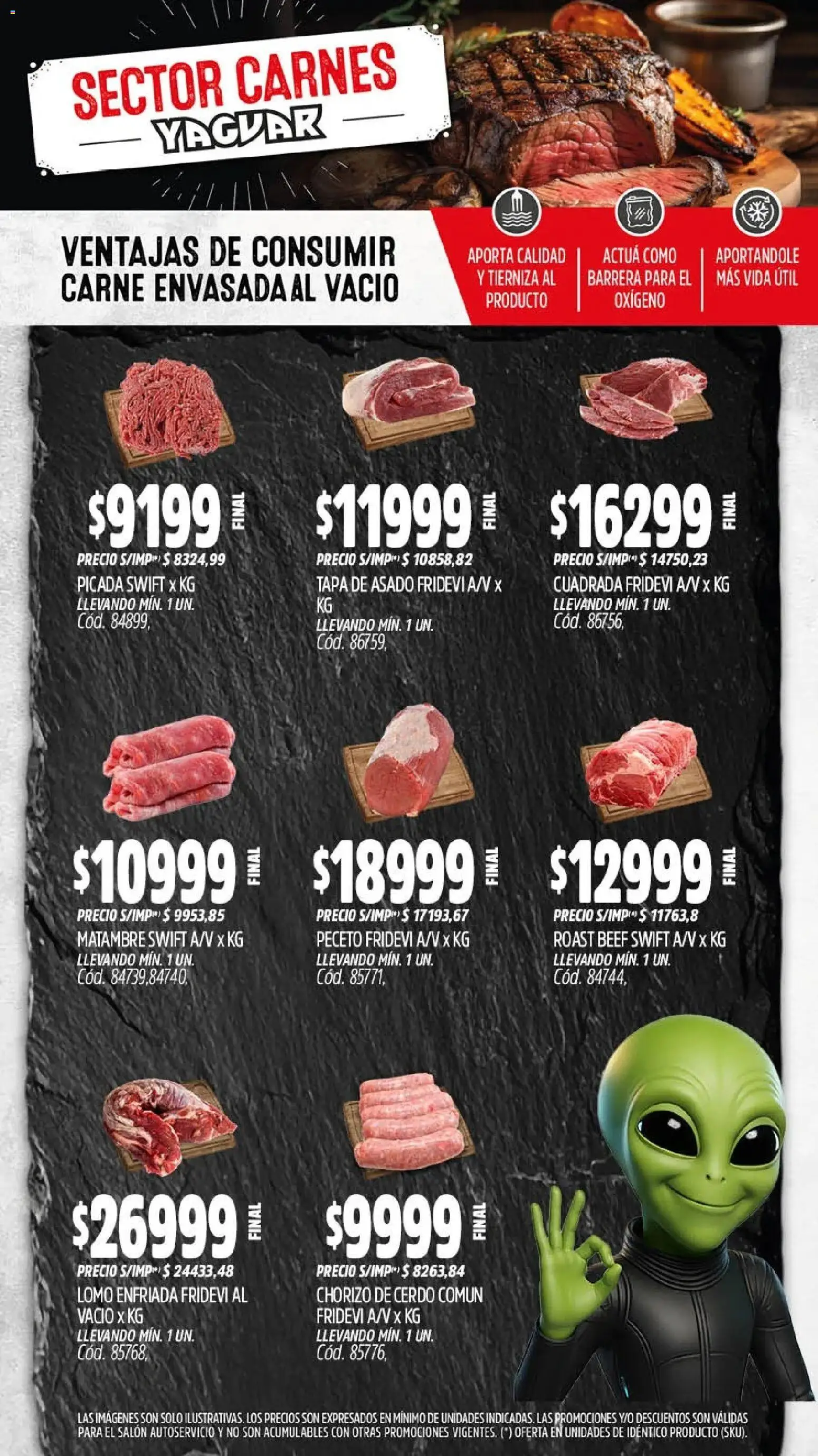 Yaguar - Oferta Semanal Neuquen │ válido desde el 09.03.2026 | Página: 4 | Productos: Chorizo, Cerdo