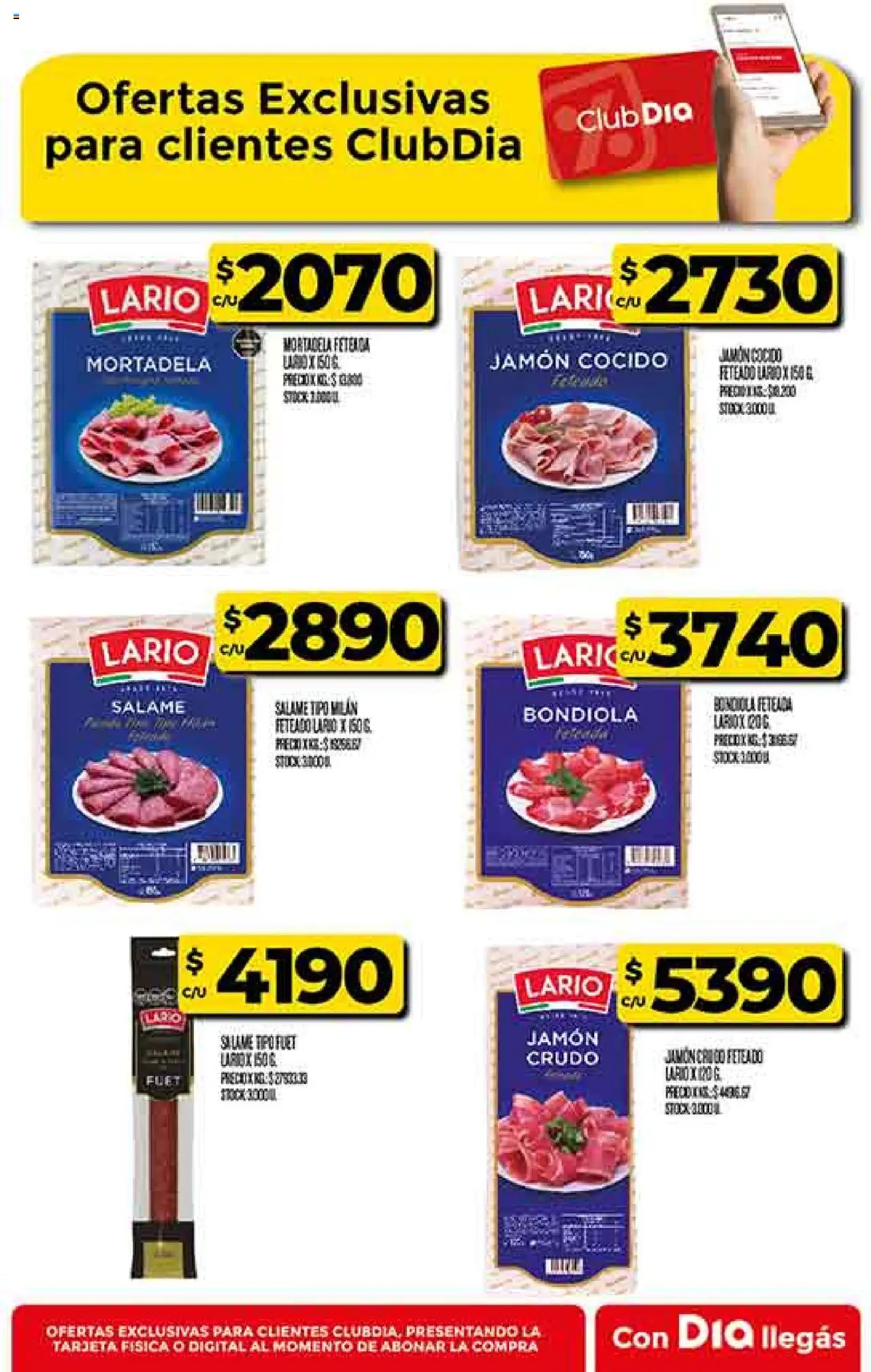 Supermercado DIA Ofertas │ válido desde el 06.08.2025 | Página: 44 | Productos: Jamón cocido, Jamón crudo, Mortadela, Jamón