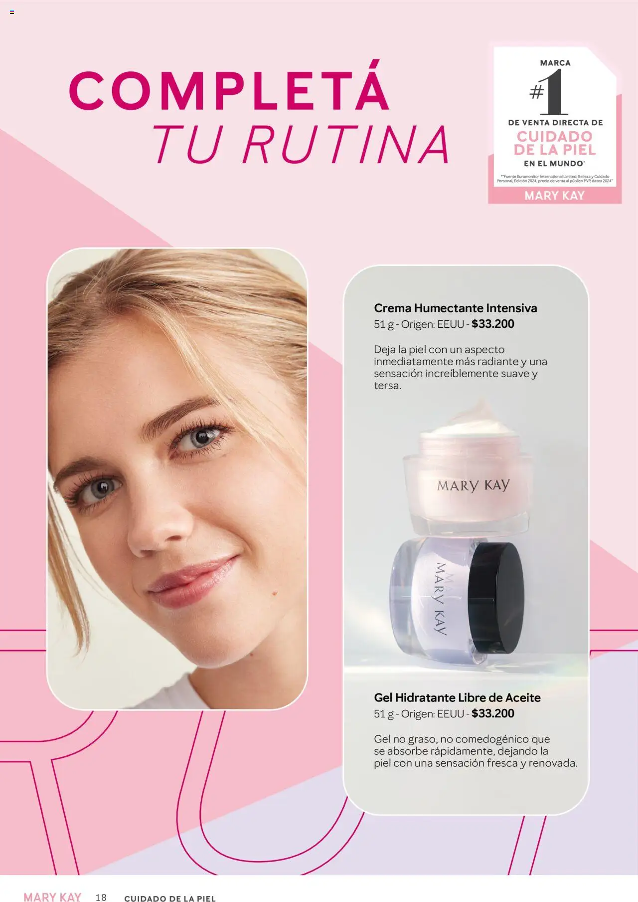 Mary Kay catálogo │ válido desde el 04.04.2025 | Página: 18 | Productos: Aceite, Fuente, Radiante, Crema