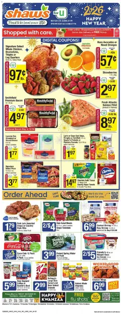 Preview of Shaw's weekly ads valid from 26.12.2025