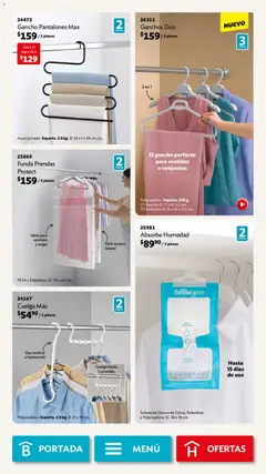 Vista previa de Betterware campaña 4 2026, nuevo folleto de la tienda, válido en México a partir del 30.03.2026 | Página: 31 | Productos: Pantalones, Extensión, Funda