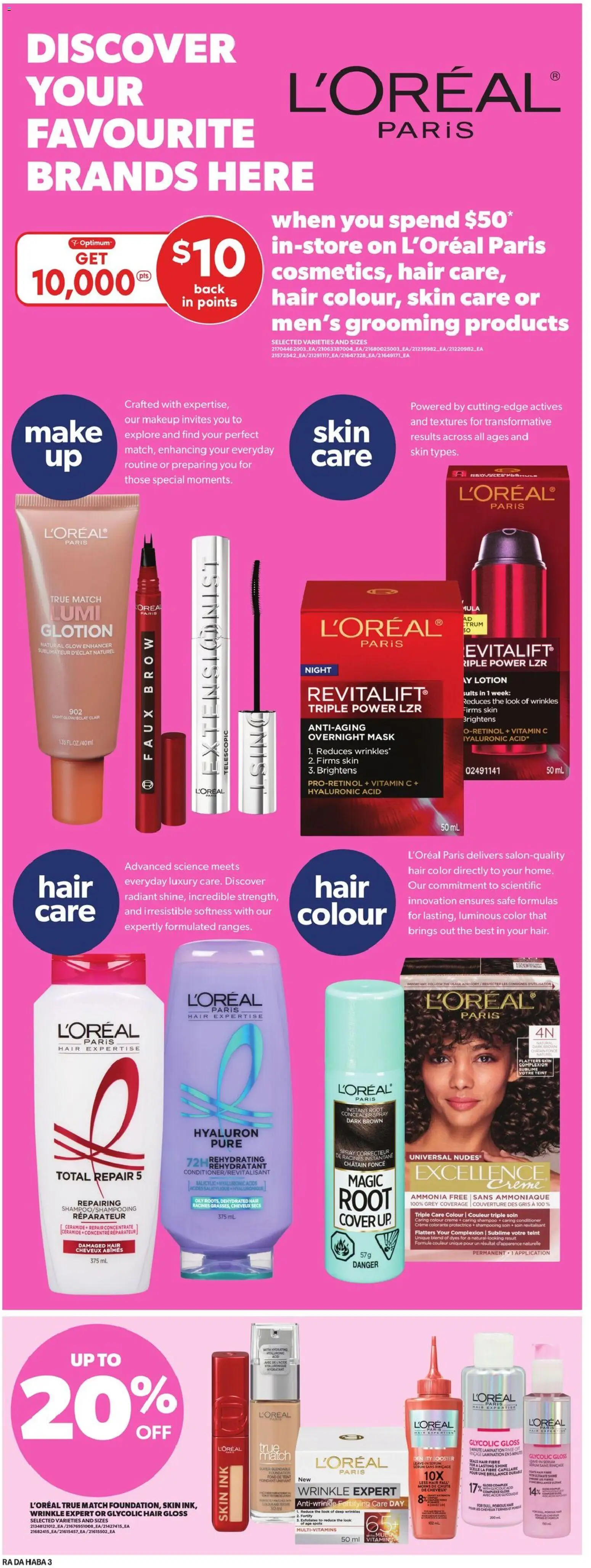 Atlantic Superstore flyer valid from 26.02.2026 | Page: 21 | Products: Concealer, Shampoo, Conditioner, Mask