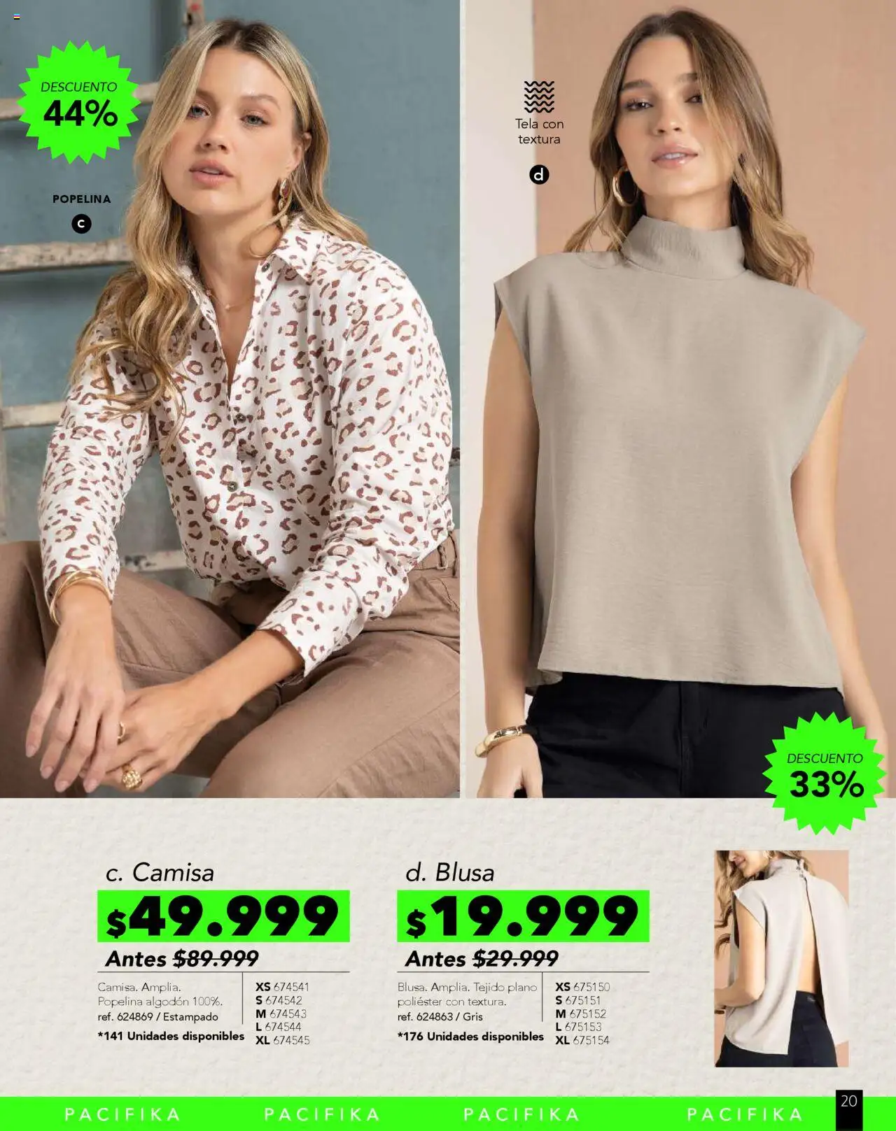 Pacifika revista - valida desde el 10.09.2025 | Página: 215 | Productos: Algodón, Camisa, Blusa