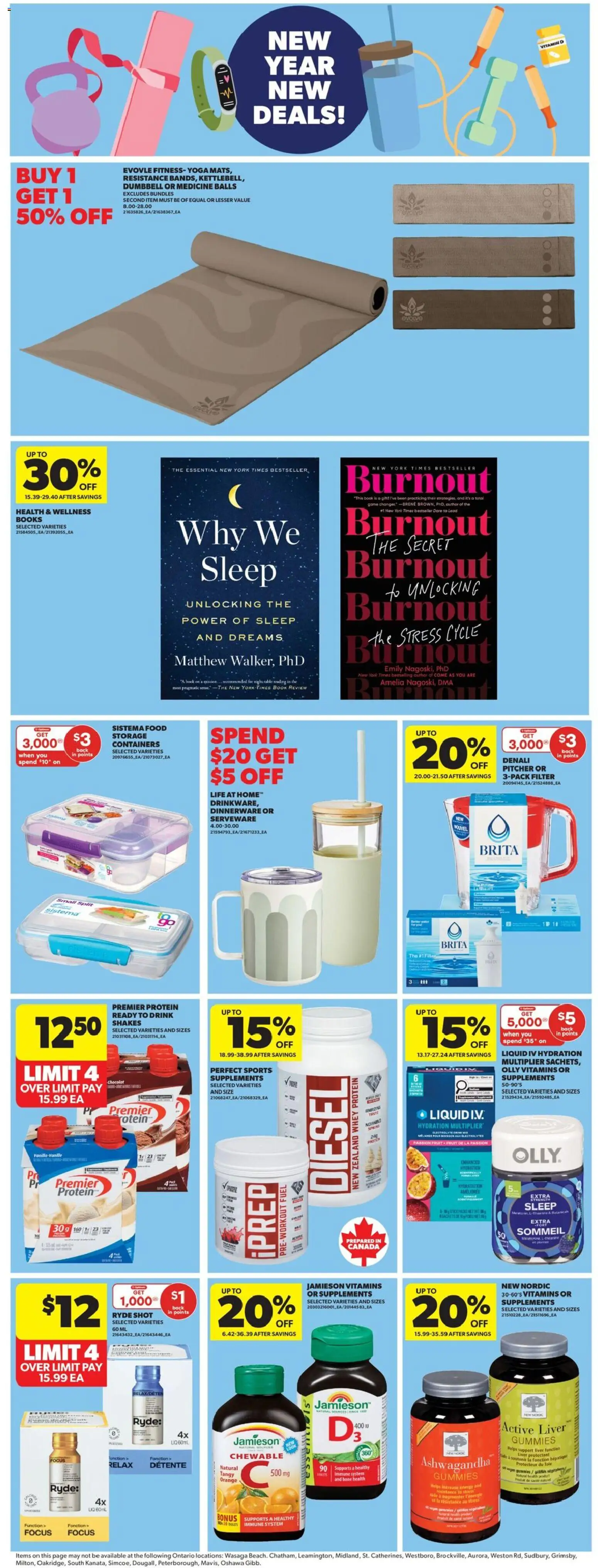 Real Canadian Superstore flyer valid from 01.01.2026 | Page: 26 | Products: Table