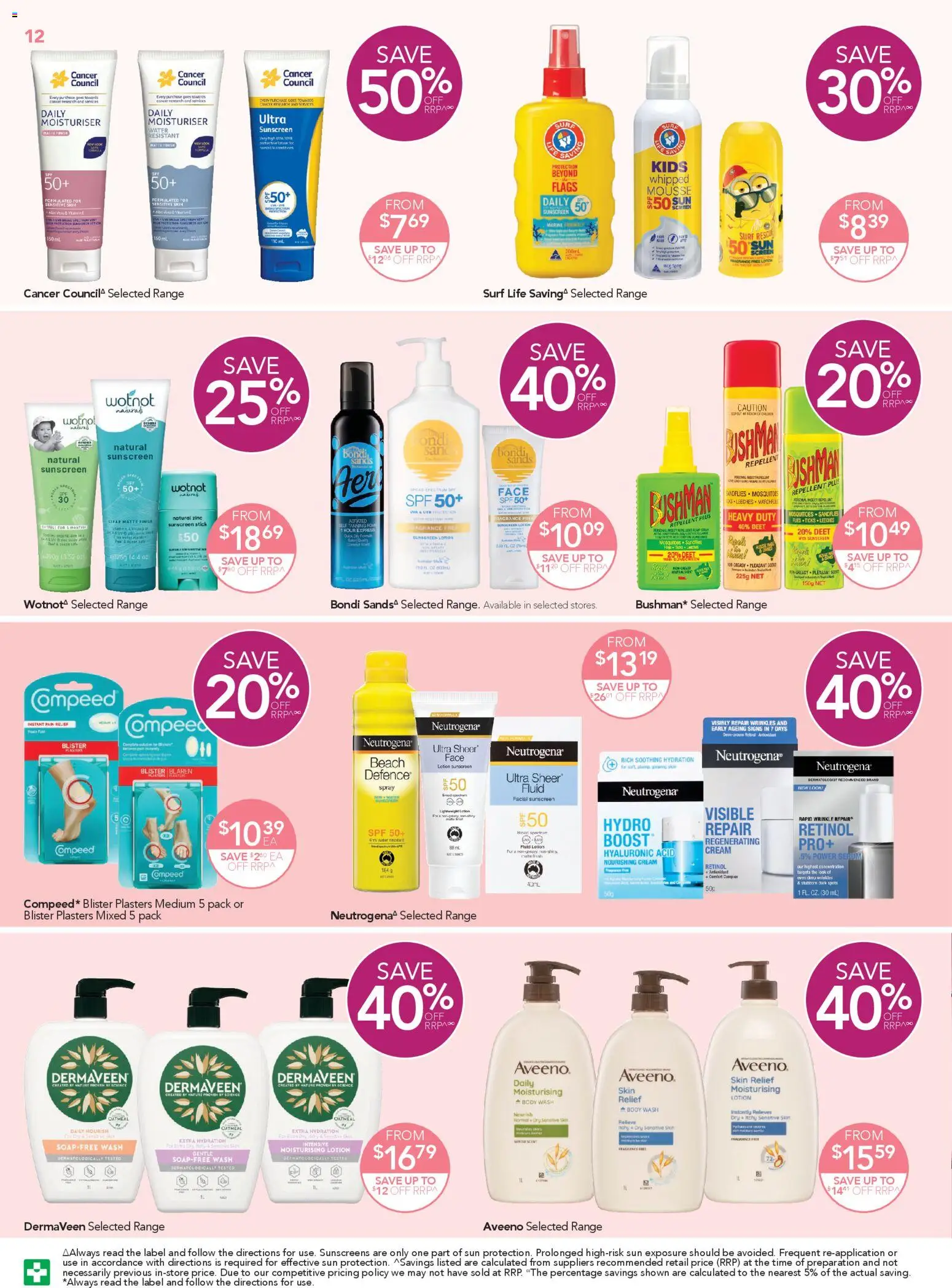 Terry White catalogue - valid from 01.01.2026 | Page: 12 | Products: Fragrance, Sunscreen, Retinol, Zinc