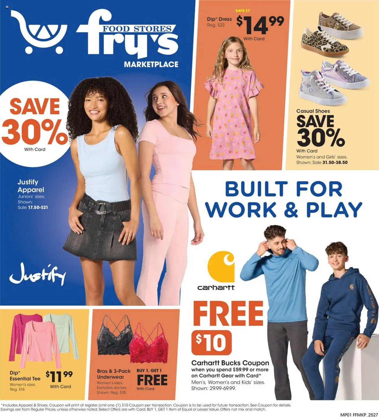 Fry's Food Home & Apparel - valid from 06.08.2025 | Page: 1 | Products: Underwear, Dress