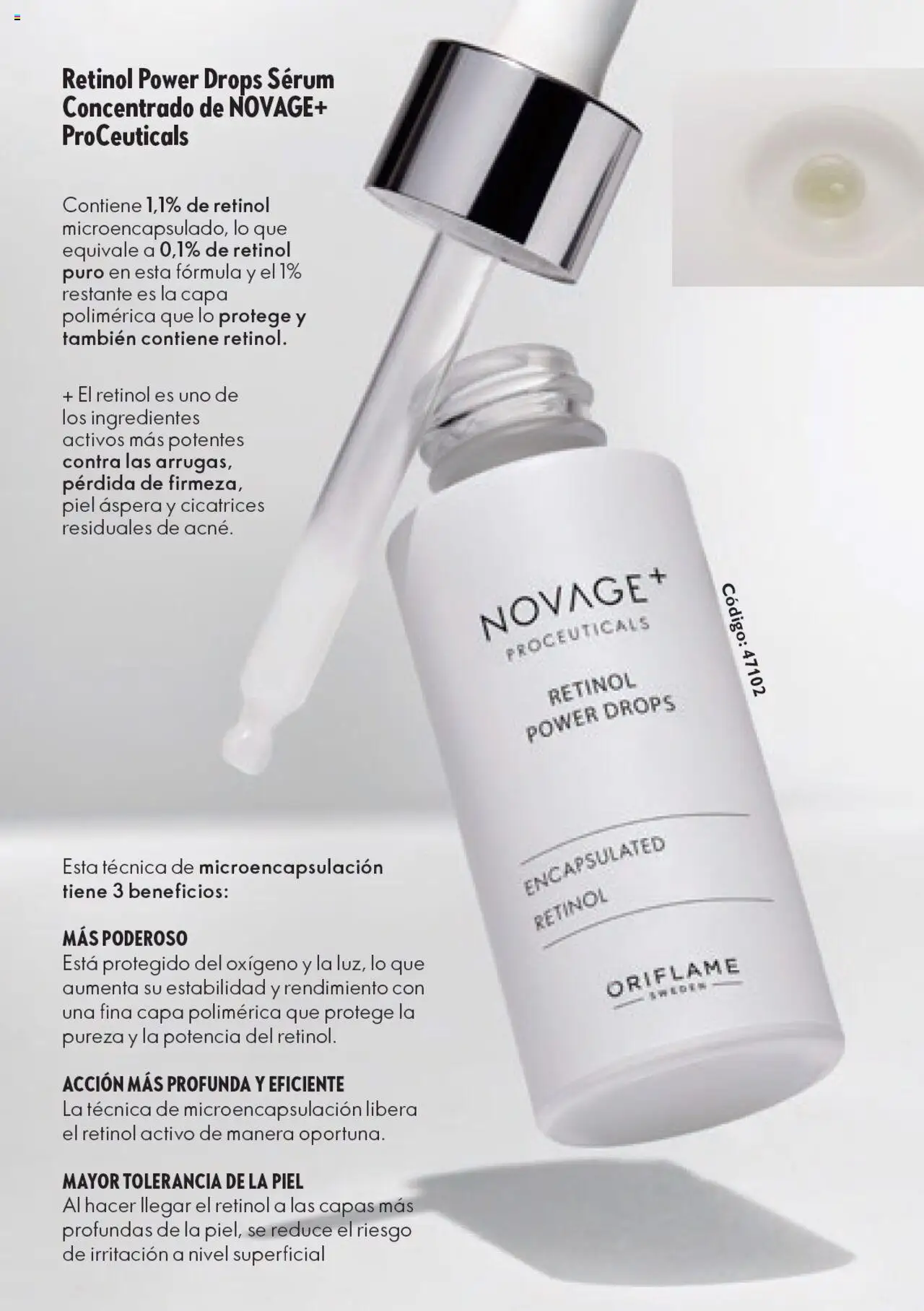 Nuevas ofertas de Oriflame válidas en toda la República Mexicana desde el 04.03.2025. ¡Encuentra las mejores ofertas en Oriflame campaña Novage 4 2025! | Página: 45 | Productos: Serum