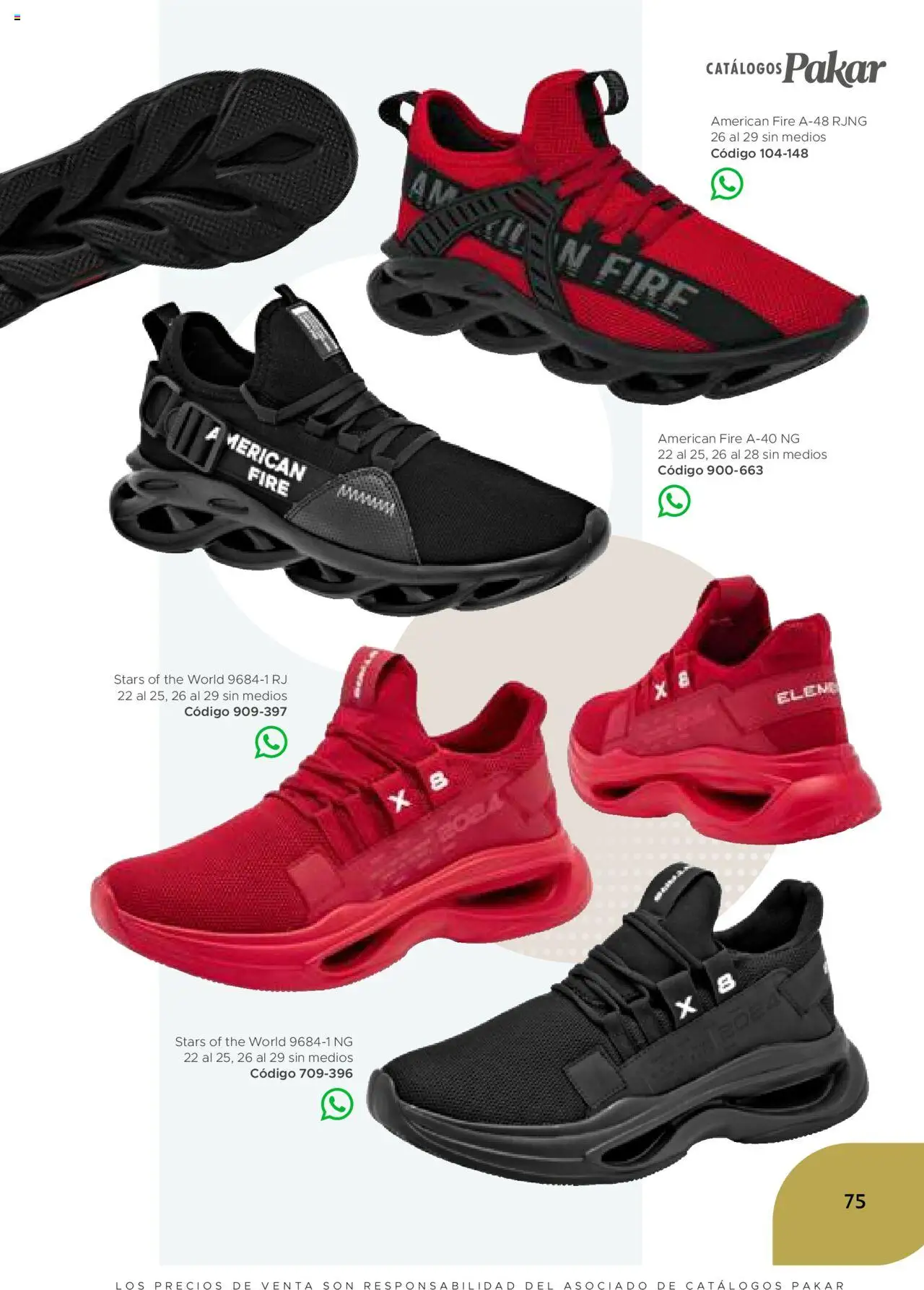 Nuevas ofertas de SC Pakar válidas en toda la República Mexicana desde el 24.07.2025. ¡Encuentra las mejores ofertas en SC Pakar - Catálogo Hombre otoño / invierno! | Página: 75