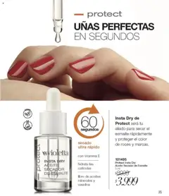 Violetta catálogo │ válido desde el 16.05.2025 | Página: 35 | Productos: Aceite, Secador de esmalte