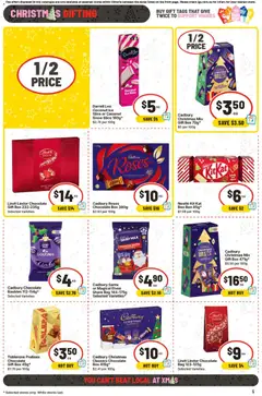 Preview of IGA Catalogue  - valid from 10.12.2025 | Page: 8 | Products: Box, Milk, Dairy, Bag