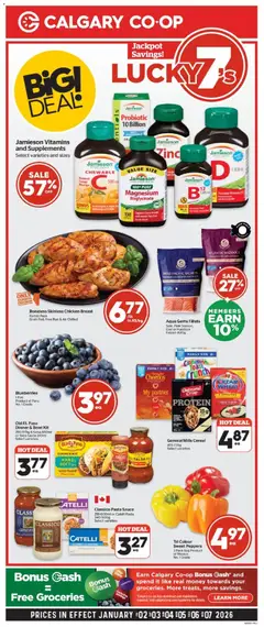 Preview of Calgary Co-op weekly flyer / circulaire from shop Calgary Co-op valid from 02.01.2026