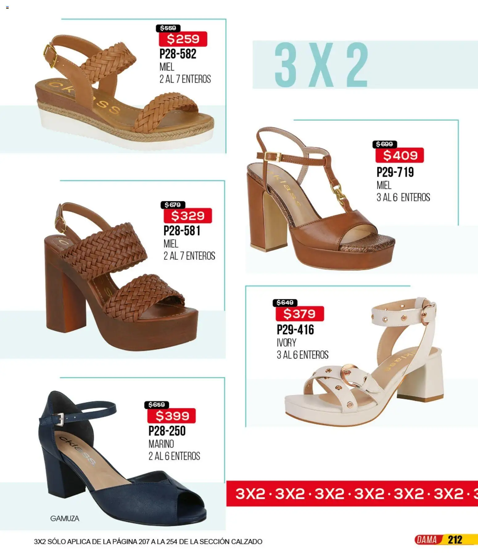 Nuevas ofertas de Cklass válidas en toda la República Mexicana desde el 16.02.2026. ¡Encuentra las mejores ofertas en Cklass catálogo Remate Ropa! | Página: 346 | Productos: Gamuza