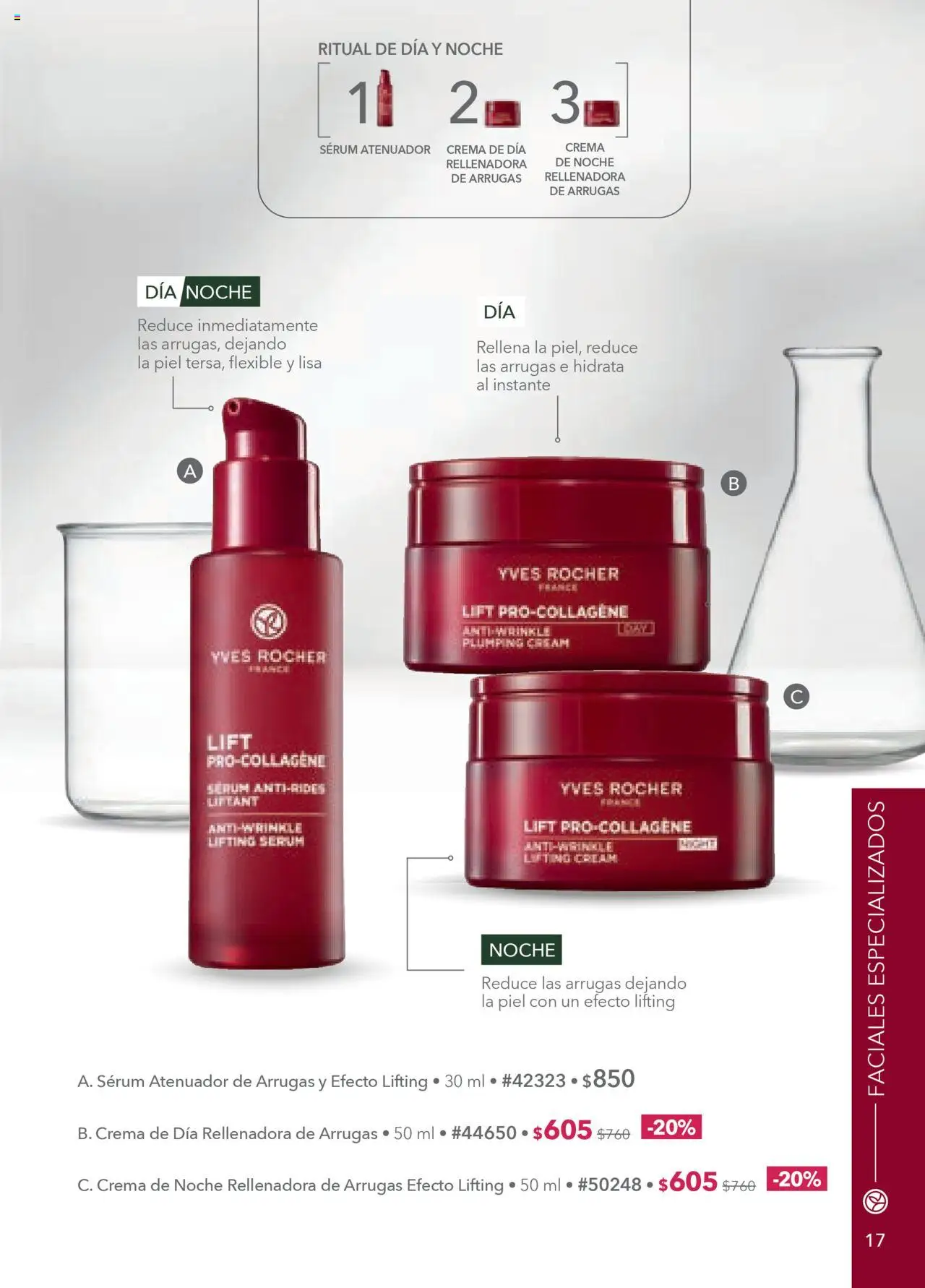 Nuevas ofertas de Yves Rocher válidas en toda la República Mexicana desde el 18.09.2025. ¡Encuentra las mejores ofertas en Yves Rocher - Campaña 13 2025! | Página: 17 | Productos: Serum, Crema, Atenuador, Flexible